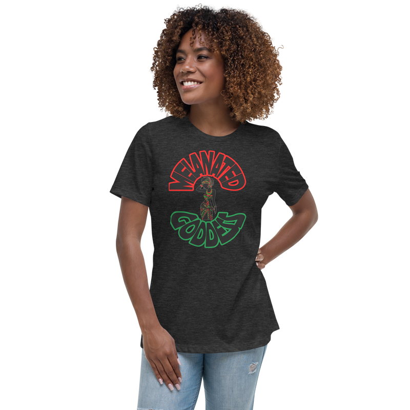 Melnated Goddess Women's Relaxed T-Shirt
