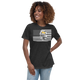 Melanated Lion Of Judah Flag Women's Relaxed T-Shirt