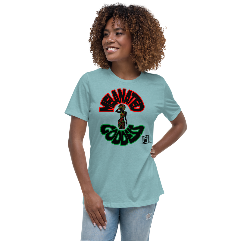 Melnated Goddess Women's Relaxed T-Shirt
