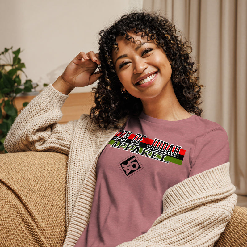 Lion Of Judah Apparel Brand V.2 Women's Relaxed T-Shirt