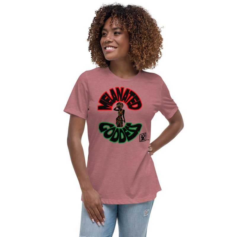 Melnated Goddess Women's Relaxed T-Shirt