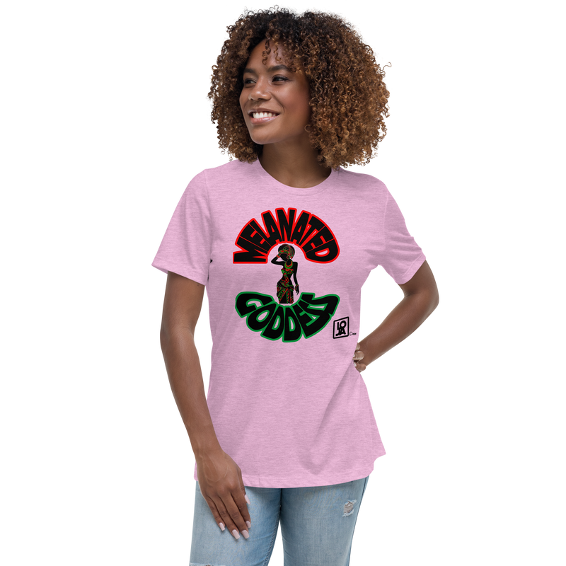 Melnated Goddess Women's Relaxed T-Shirt
