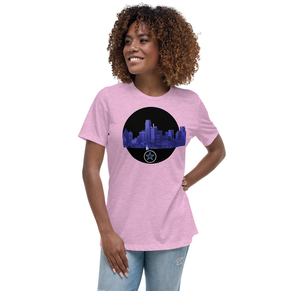 Dallas Texas Skyline Women's Relaxed T-Shirt