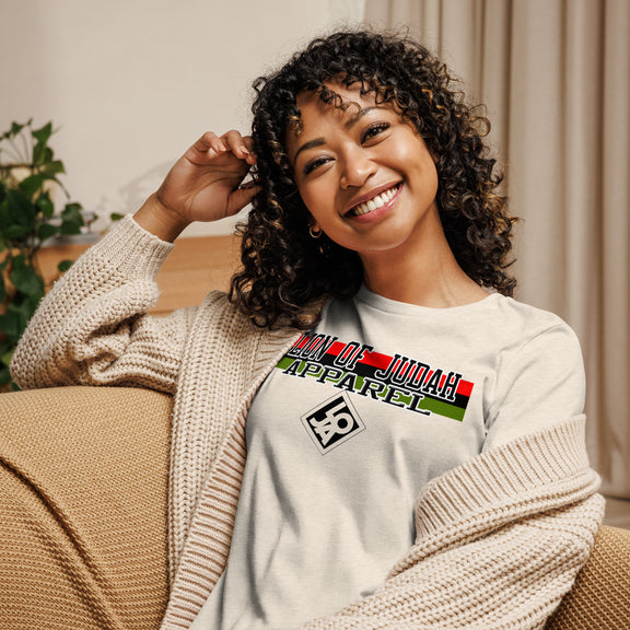 Lion Of Judah Apparel Brand V.2 Women's Relaxed T-Shirt