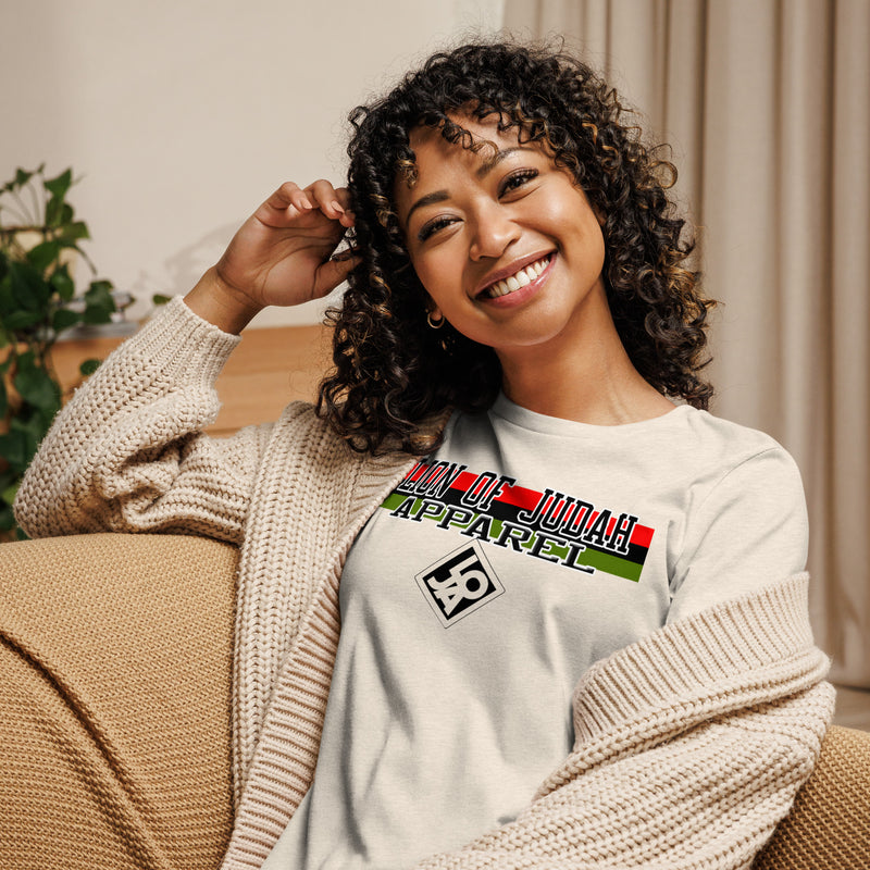 Lion Of Judah Apparel Brand V.2 Women's Relaxed T-Shirt