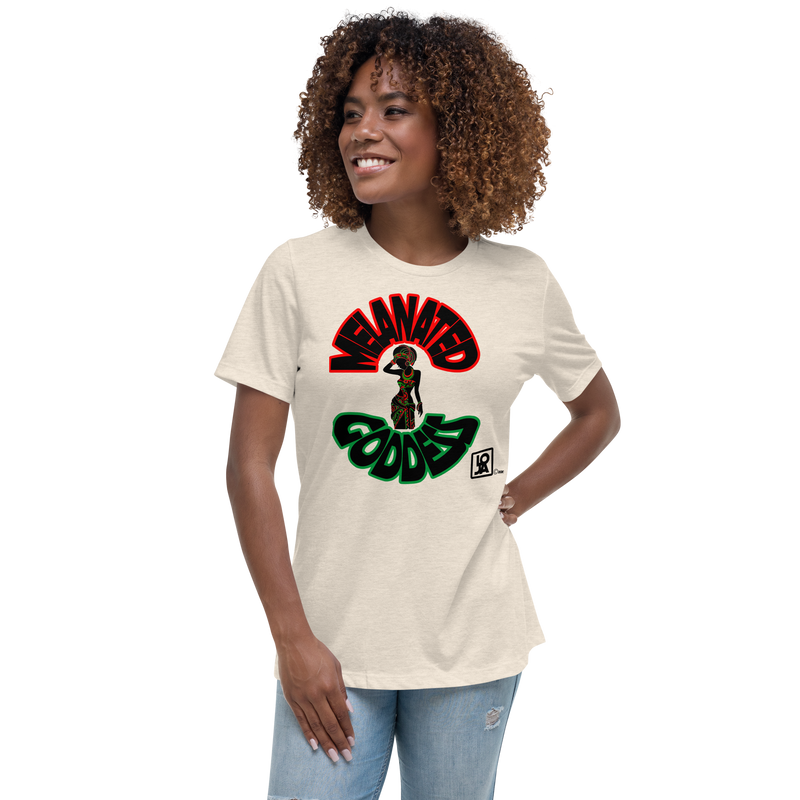 Melnated Goddess Women's Relaxed T-Shirt