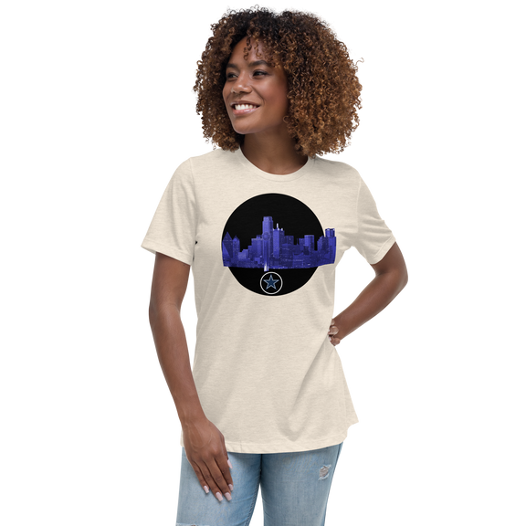 Dallas Texas Skyline Women's Relaxed T-Shirt