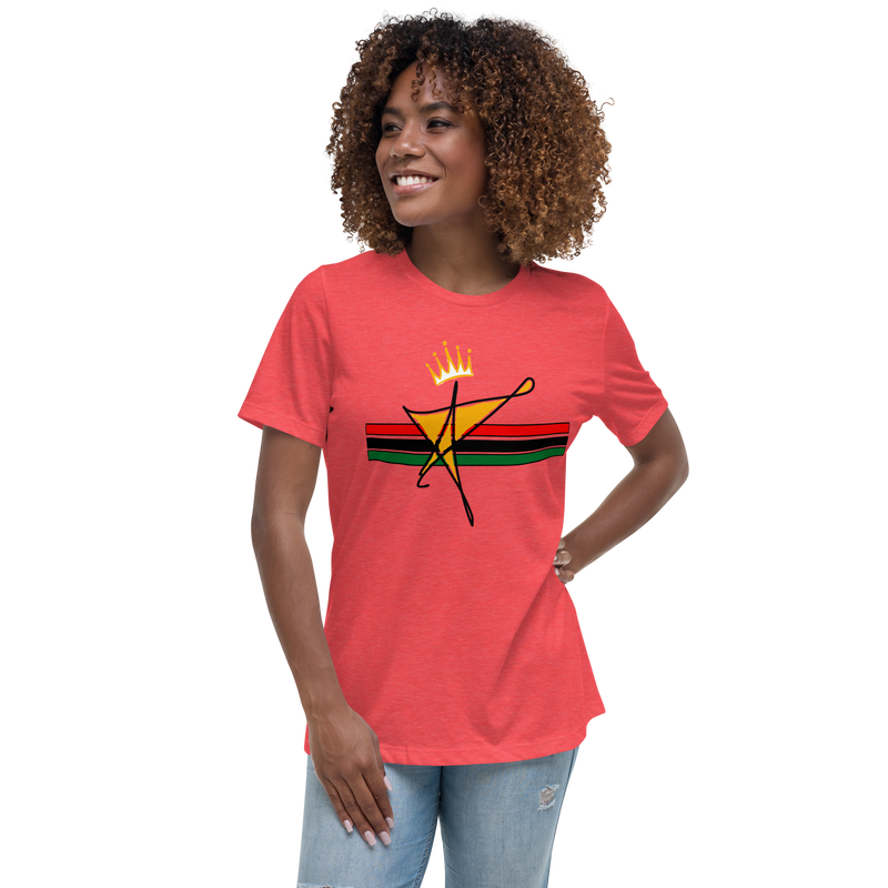 The Black Star Of The Tribe Of Judah Women's Relaxed T-Shirt