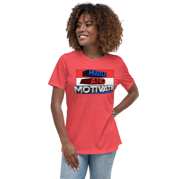 Hustle and Motivate Women's Relaxed T-Shirt