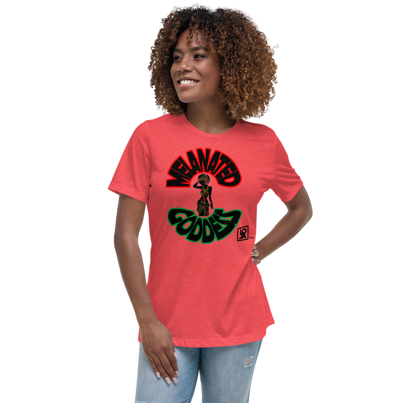 Melnated Goddess Women's Relaxed T-Shirt
