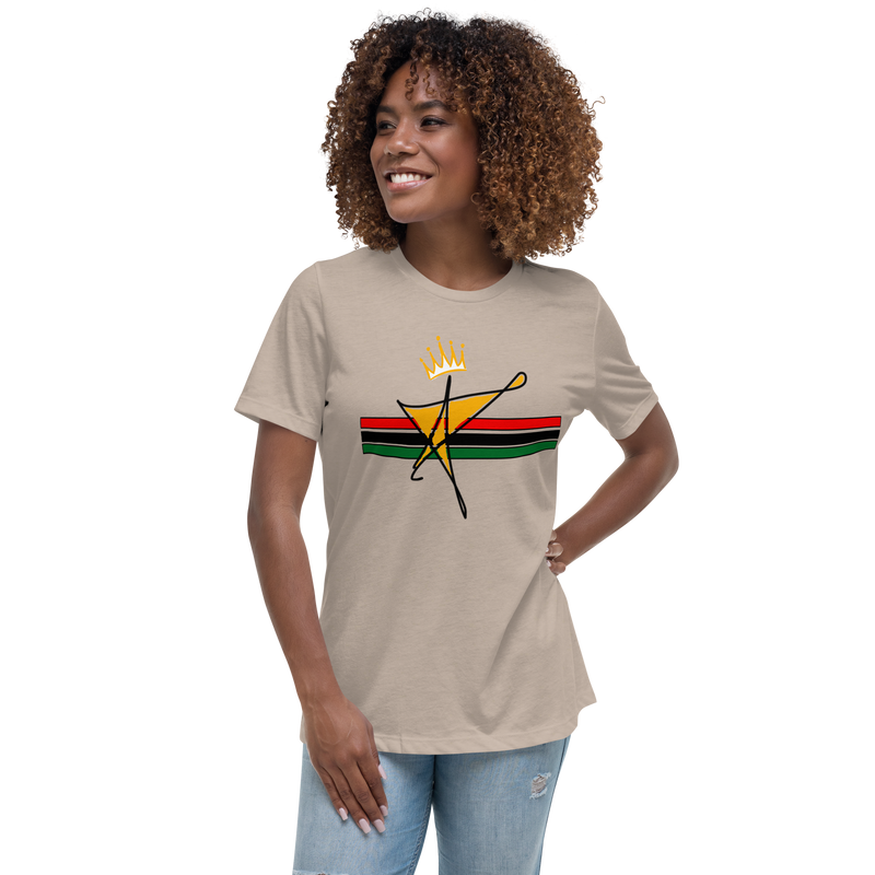 The Black Star Of The Tribe Of Judah Women's Relaxed T-Shirt