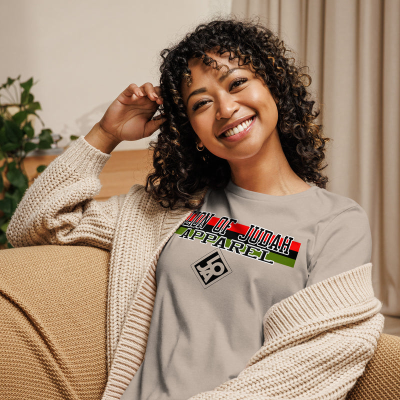 Lion Of Judah Apparel Brand V.2 Women's Relaxed T-Shirt