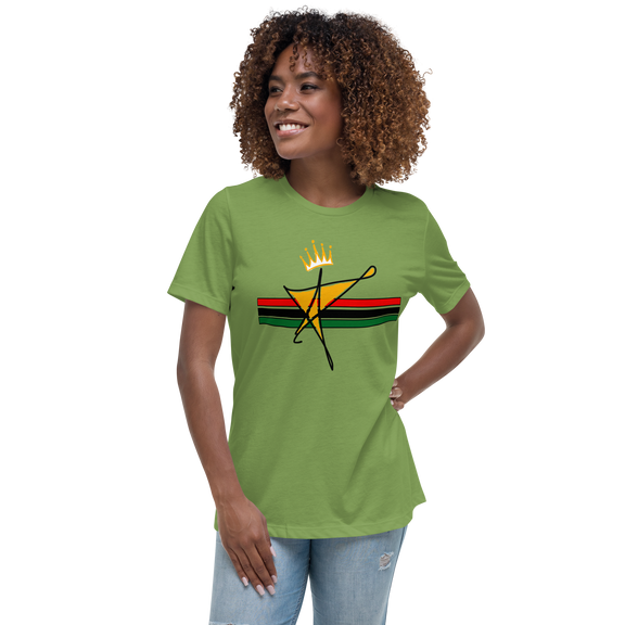 The Black Star Of The Tribe Of Judah Women's Relaxed T-Shirt