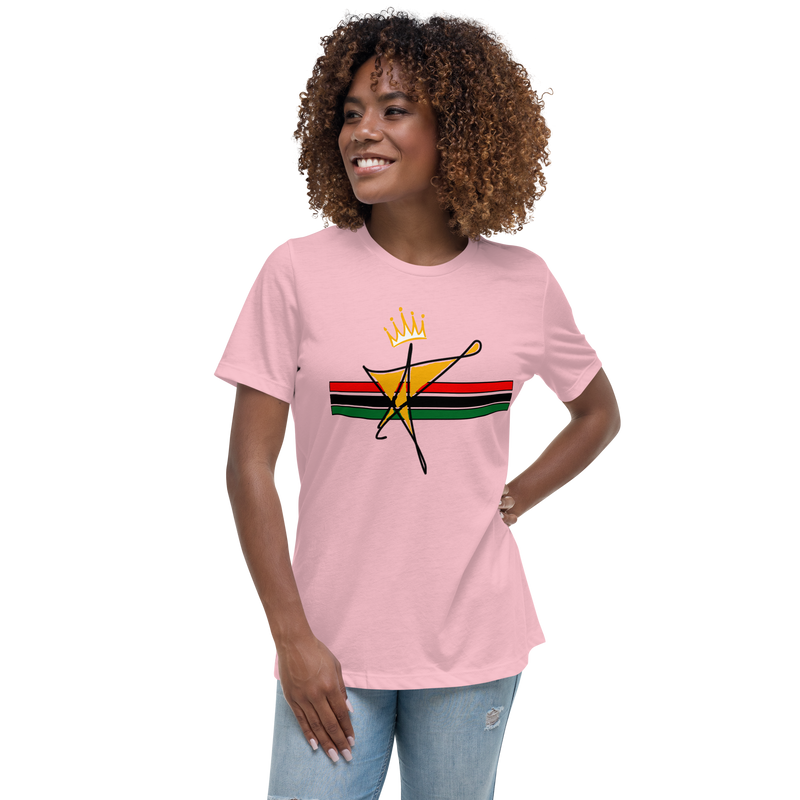 The Black Star Of The Tribe Of Judah Women's Relaxed T-Shirt