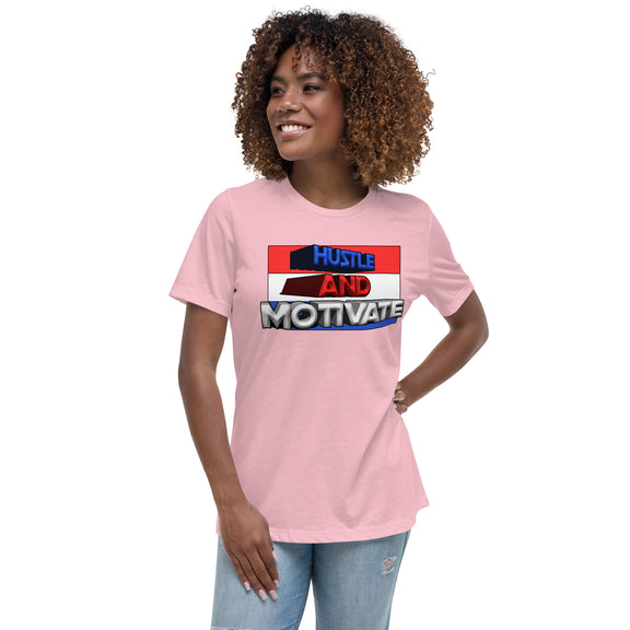 Hustle and Motivate Women's Relaxed T-Shirt