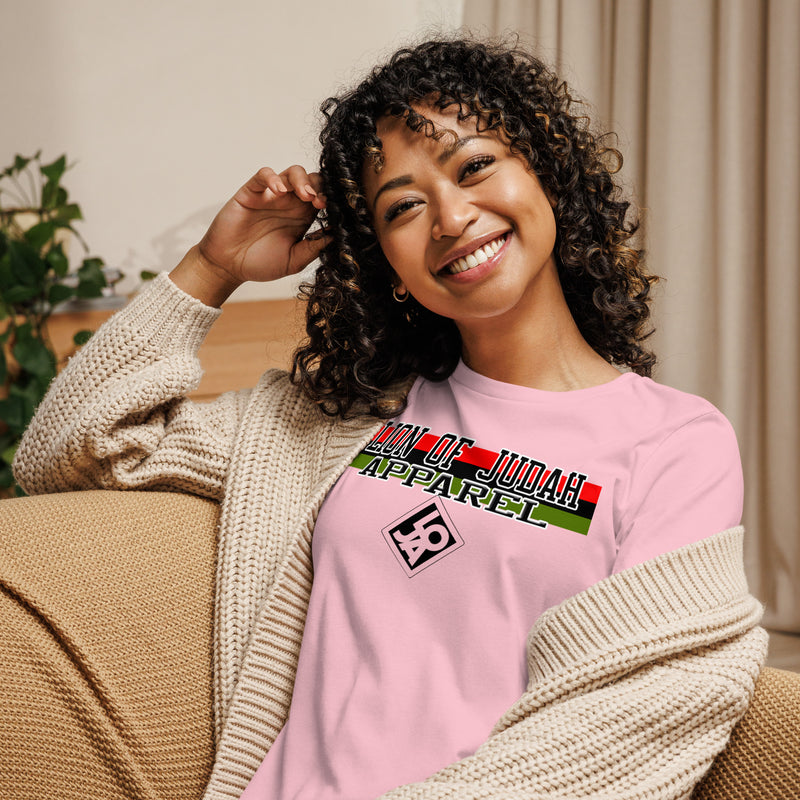 Lion Of Judah Apparel Brand V.2 Women's Relaxed T-Shirt