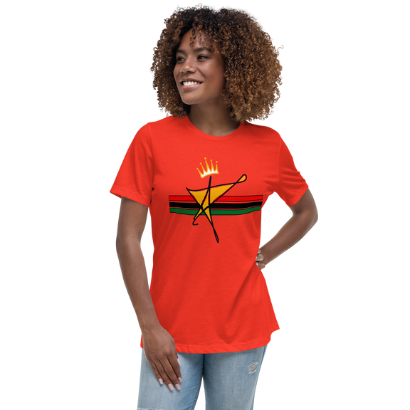 The Black Star Of The Tribe Of Judah Women's Relaxed T-Shirt