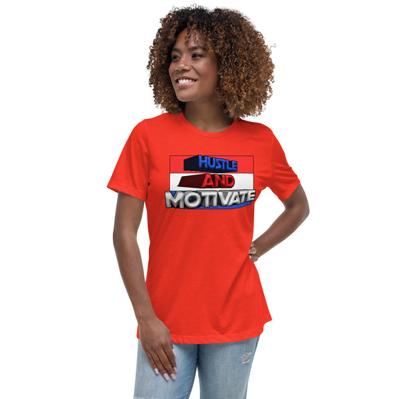 Hustle and Motivate Women's Relaxed T-Shirt