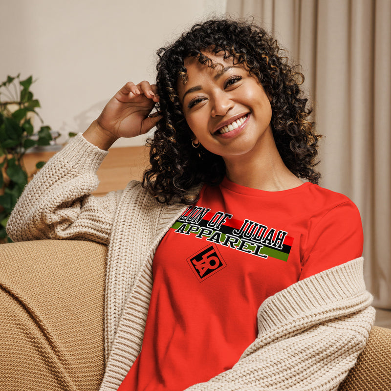 Lion Of Judah Apparel Brand V.2 Women's Relaxed T-Shirt
