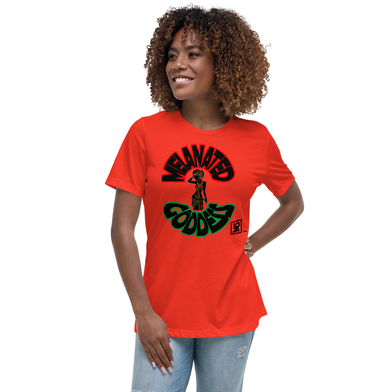 Melnated Goddess Women's Relaxed T-Shirt