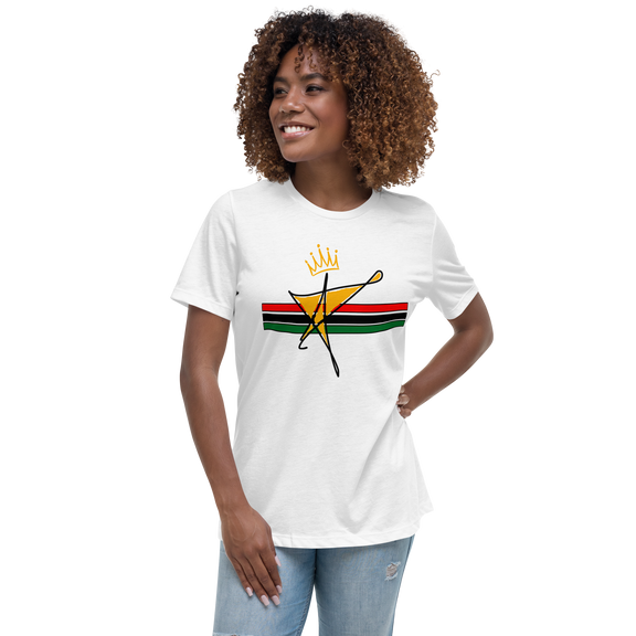 The Black Star Of The Tribe Of Judah Women's Relaxed T-Shirt