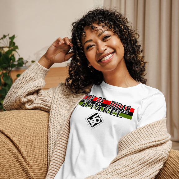 Lion Of Judah Apparel Brand V.2 Women's Relaxed T-Shirt