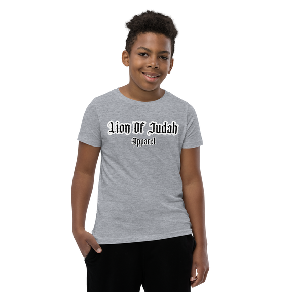 Lion Of Judah Apparel Brand Youth Short Sleeve T-Shirt