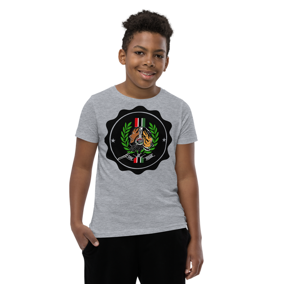 Lion Of Judah God Design Youth Short Sleeve T-Shirt