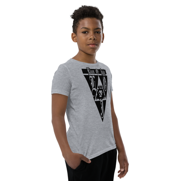 Lion Of Judah God Design Youth Short Sleeve T-Shirt