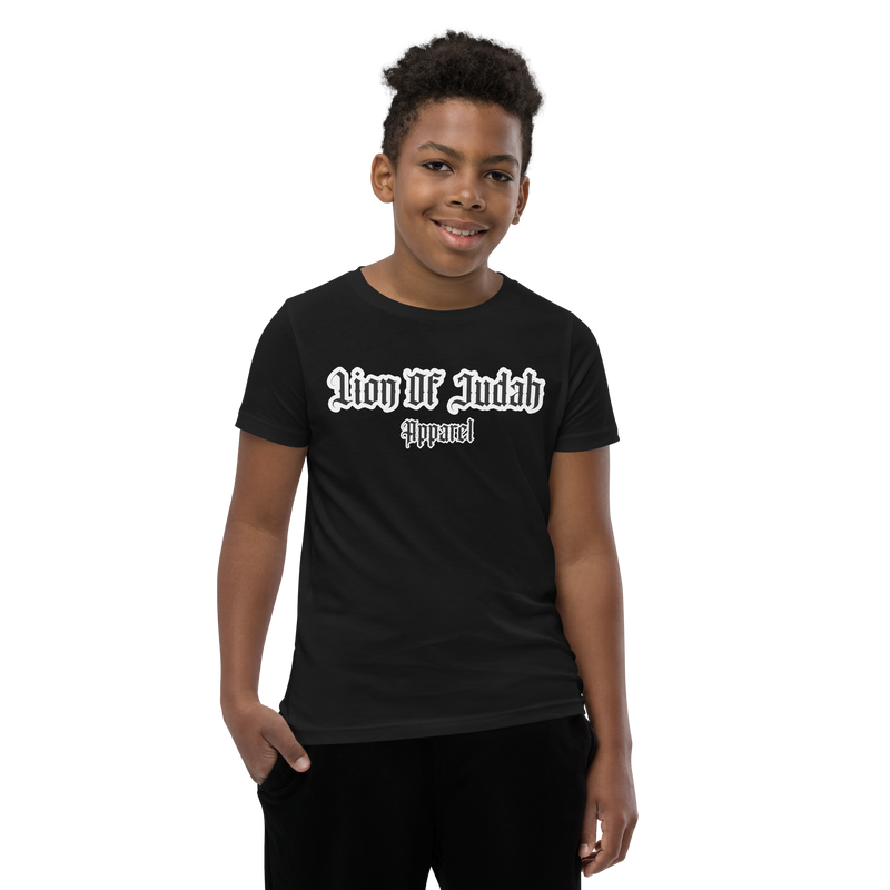 Lion Of Judah Apparel Brand Youth Short Sleeve T-Shirt