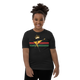 The Black Star Of The Tribe Of Judah Youth Short Sleeve T-Shirt