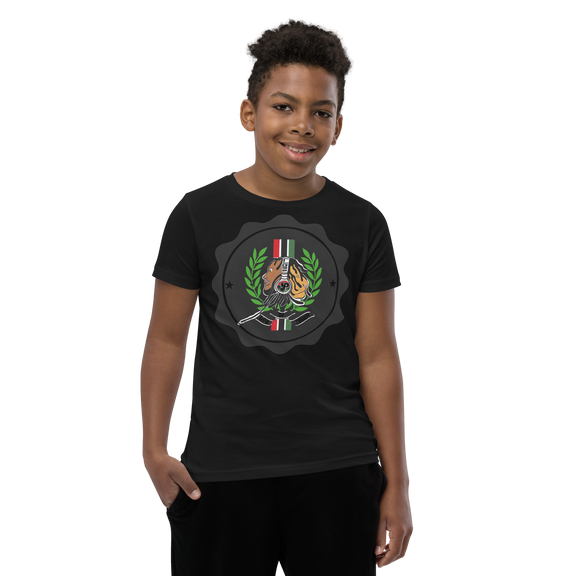 Lion Of Judah God Design Youth Short Sleeve T-Shirt