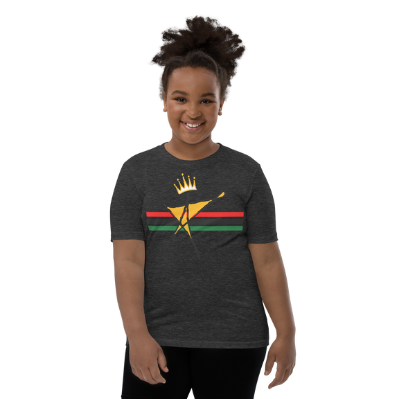 The Black Star Of The Tribe Of Judah Youth Short Sleeve T-Shirt
