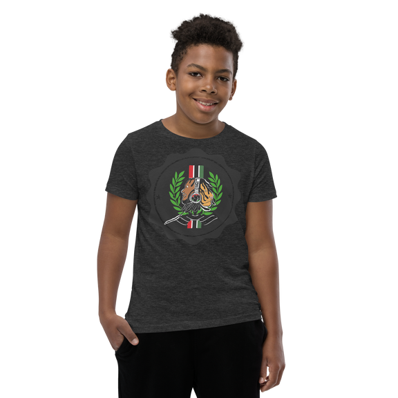 Lion Of Judah God Design Youth Short Sleeve T-Shirt
