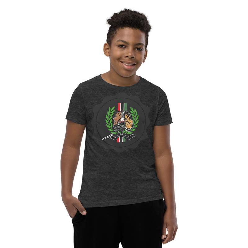 Lion Of Judah God Design Youth Short Sleeve T-Shirt
