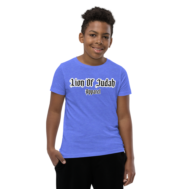 Lion Of Judah Apparel Brand Youth Short Sleeve T-Shirt