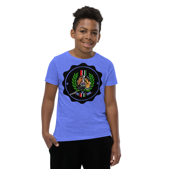 Lion Of Judah God Design Youth Short Sleeve T-Shirt