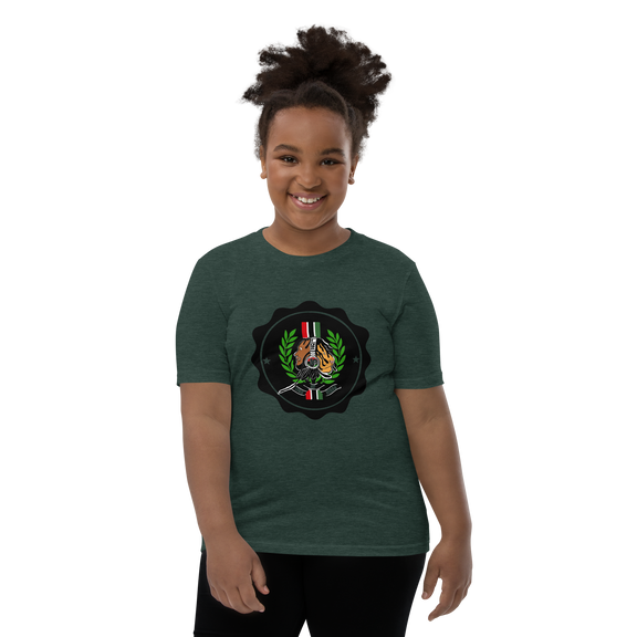 Lion Of Judah God Design Youth Short Sleeve T-Shirt