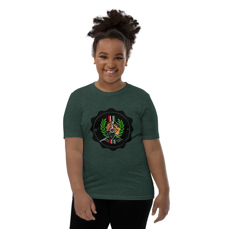 Lion Of Judah God Design Youth Short Sleeve T-Shirt