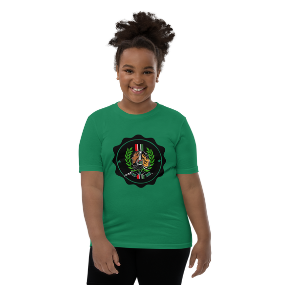 Lion Of Judah God Design Youth Short Sleeve T-Shirt