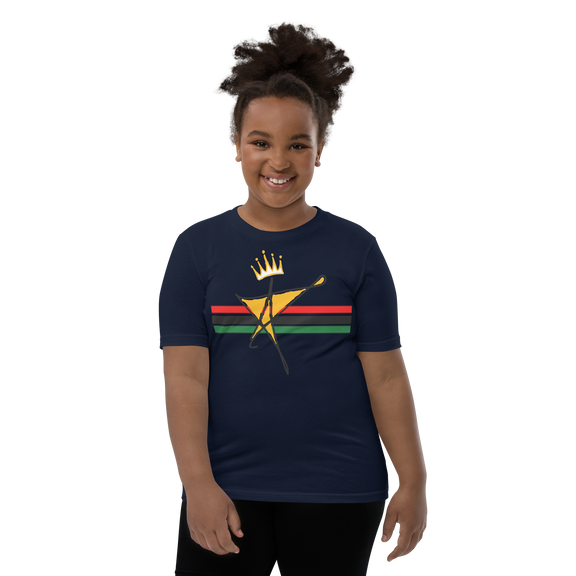 The Black Star Of The Tribe Of Judah Youth Short Sleeve T-Shirt