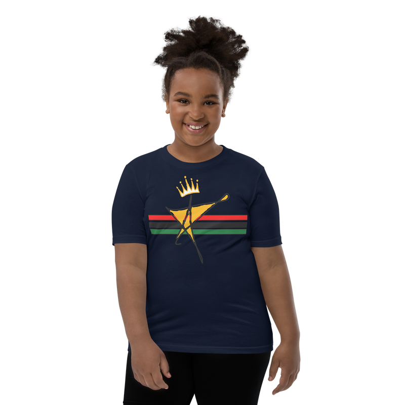 The Black Star Of The Tribe Of Judah Youth Short Sleeve T-Shirt
