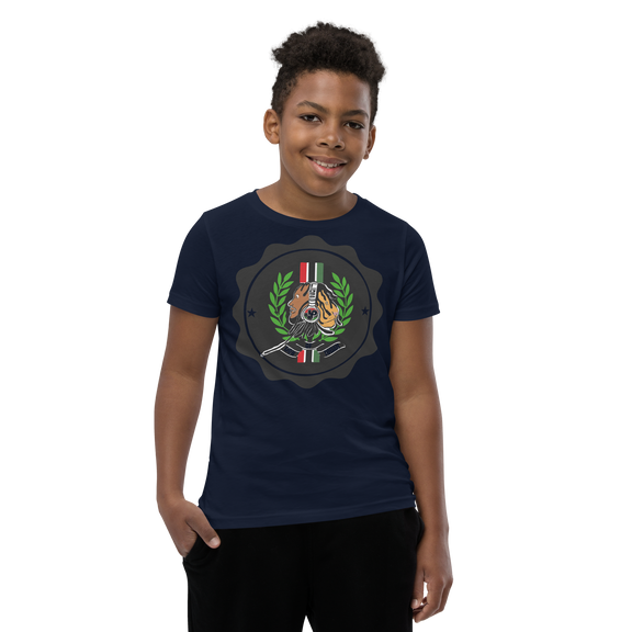 Lion Of Judah God Design Youth Short Sleeve T-Shirt