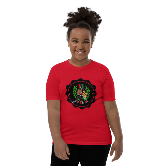 Lion Of Judah God Design Youth Short Sleeve T-Shirt