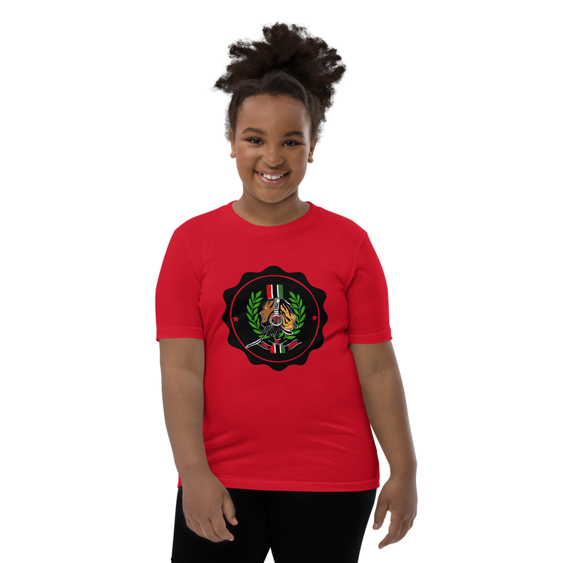 Lion Of Judah God Design Youth Short Sleeve T-Shirt