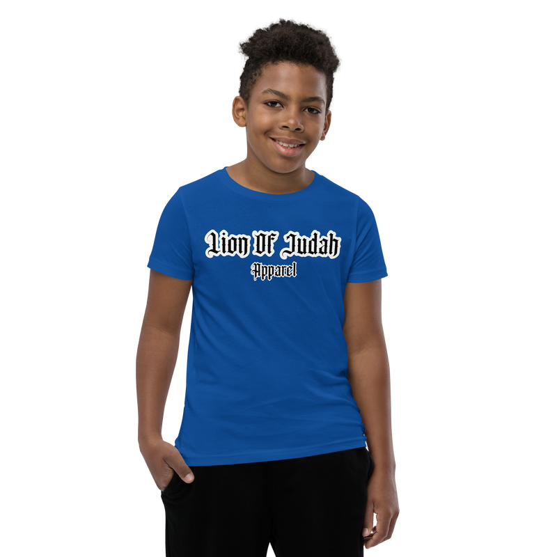 Lion Of Judah Apparel Brand Youth Short Sleeve T-Shirt