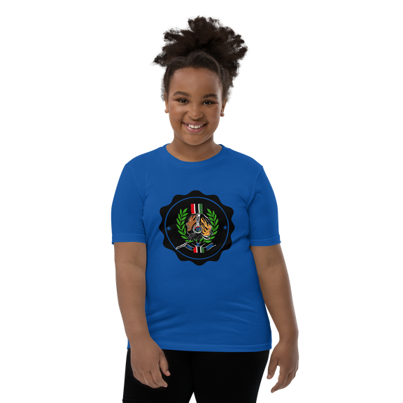 Lion Of Judah God Design Youth Short Sleeve T-Shirt