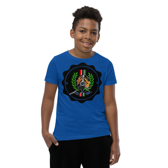 Lion Of Judah God Design Youth Short Sleeve T-Shirt