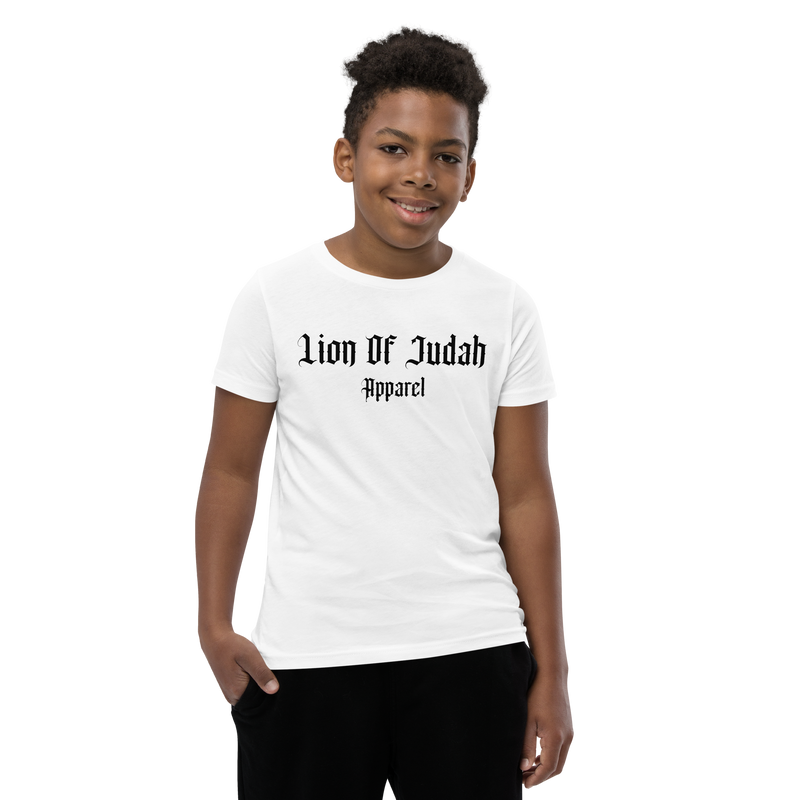 Lion Of Judah Apparel Brand Youth Short Sleeve T-Shirt