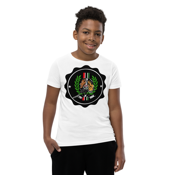 Lion Of Judah God Design Youth Short Sleeve T-Shirt